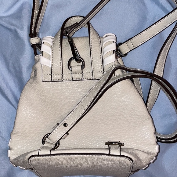 French connection expandable mini leather backpack - Picture 2 of 5